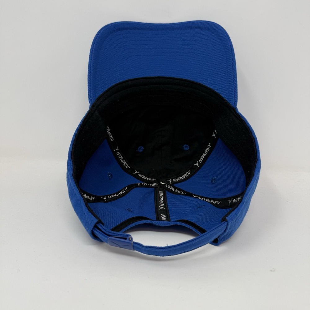 Jordan Adult Strapback Dad Hat Team Royal Blue Black 847143-477 - Picture 6 of 10